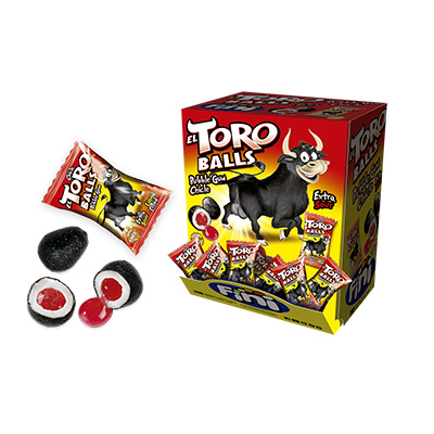 200uds-CHICLE-TORO-BALLS