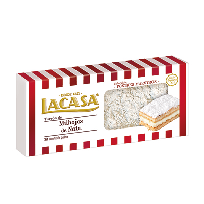 Turrón de Milhojas de Nata x 200gr – 196201 copy